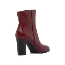 Stivaletti comodi e flessibili bordeaux da Donna con tacco P Smart