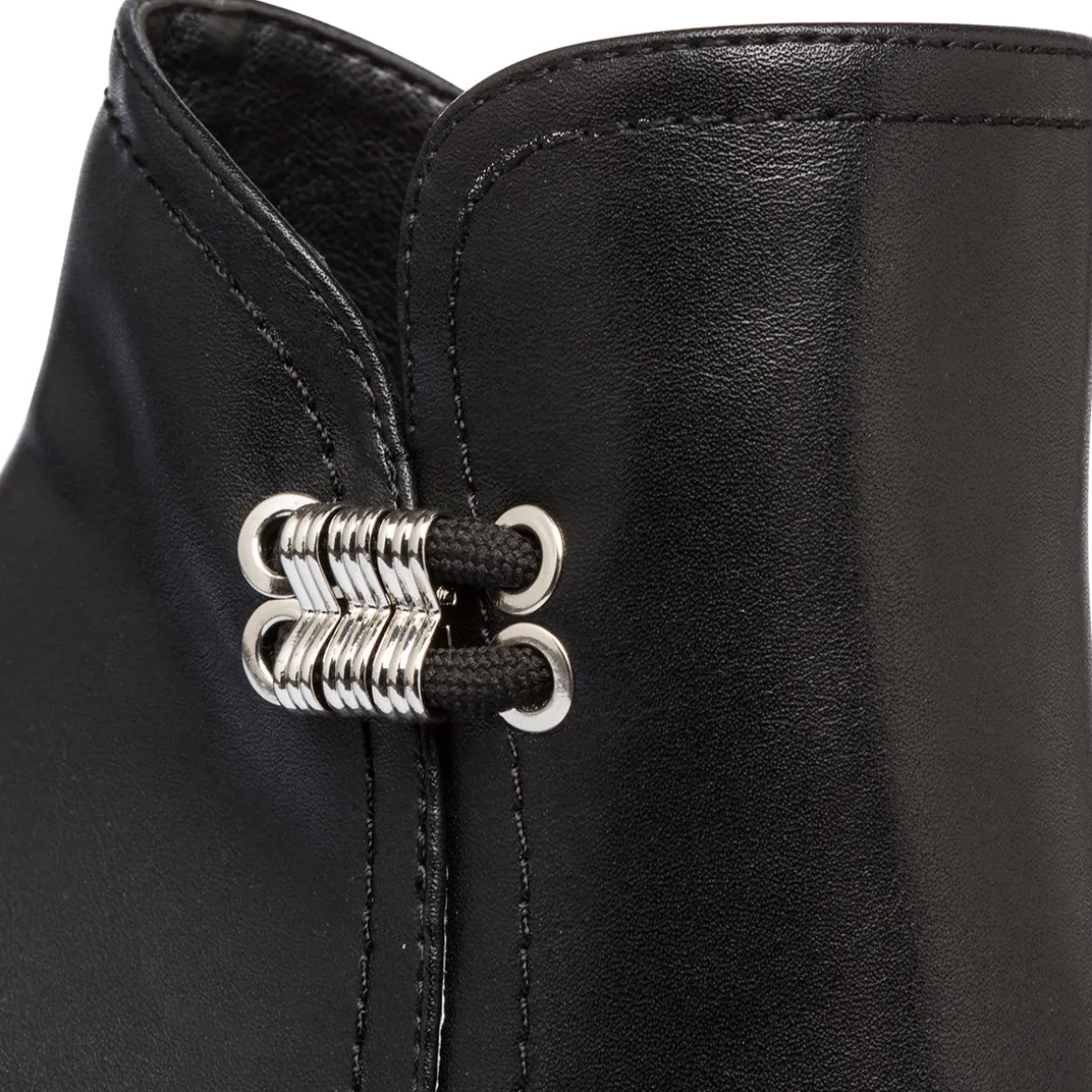 Stivaletti con tacco 6,5 cm da donna neri Lora Ferres