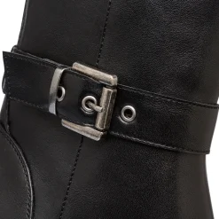 Stivaletti con tacco 6 cm neri da donna Lora Ferres