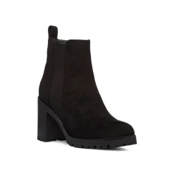 Stivaletti con tacco 8,5 cm neri da donna Lora Ferres