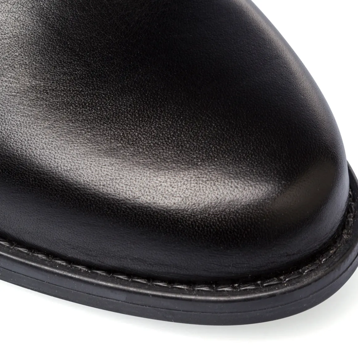 Stivaletti con tacco 6,5 cm da donna neri in pelle P Essentials