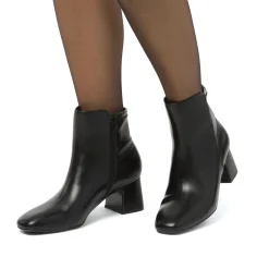 Stivaletti con tacco 5,5 cm neri da donna Lora Ferres