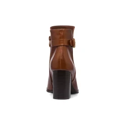 Stivaletti con tacco 8 cm da donna marroni Lora Ferres
