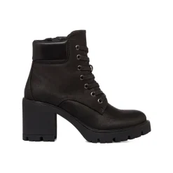 Stivaletti con tacco 8 cm neri da donna Lora Ferres