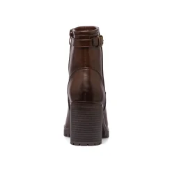 Stivaletti con tacco 8,5 cm marroni da donna Lora Ferres