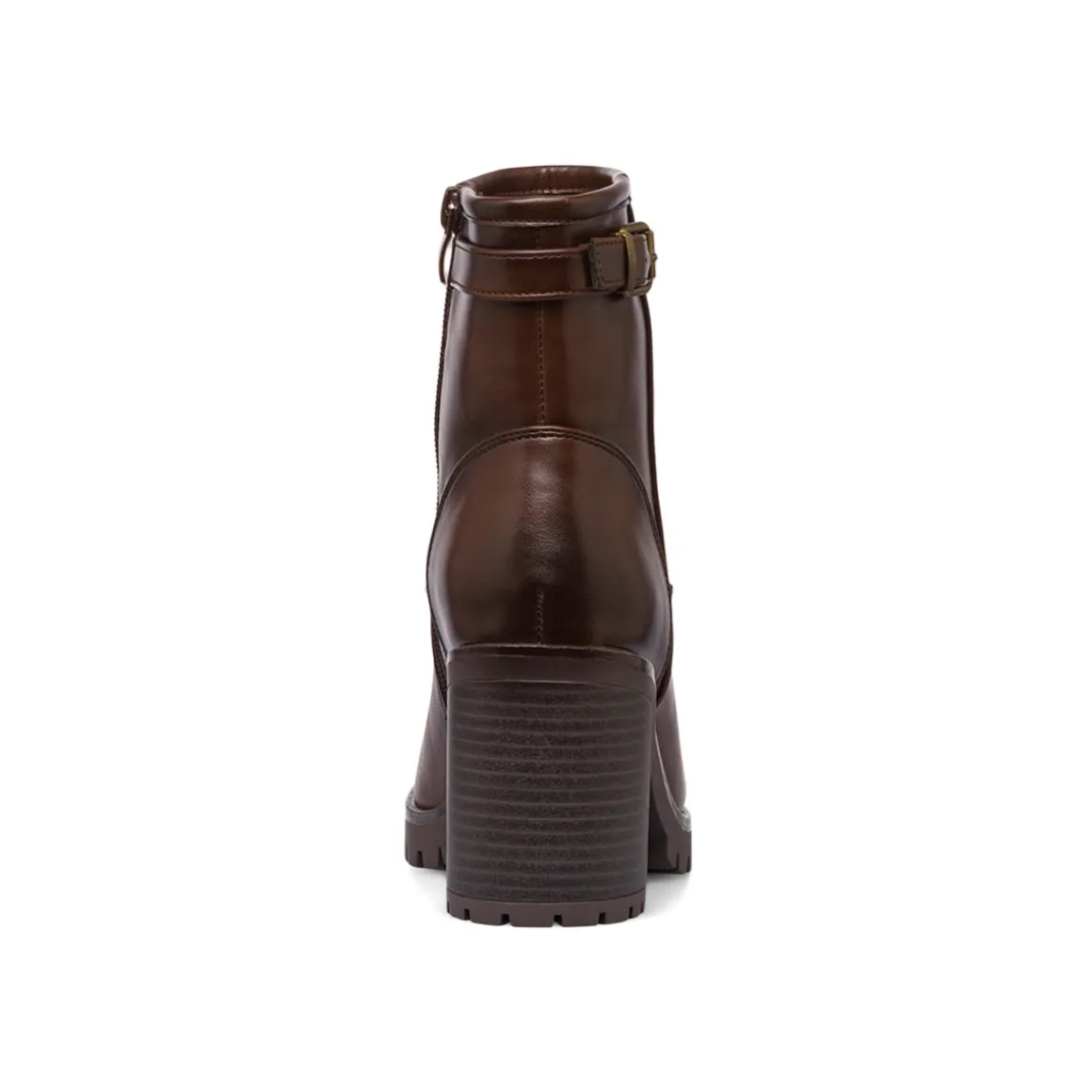 Stivaletti con tacco 8,5 cm marroni da donna Lora Ferres