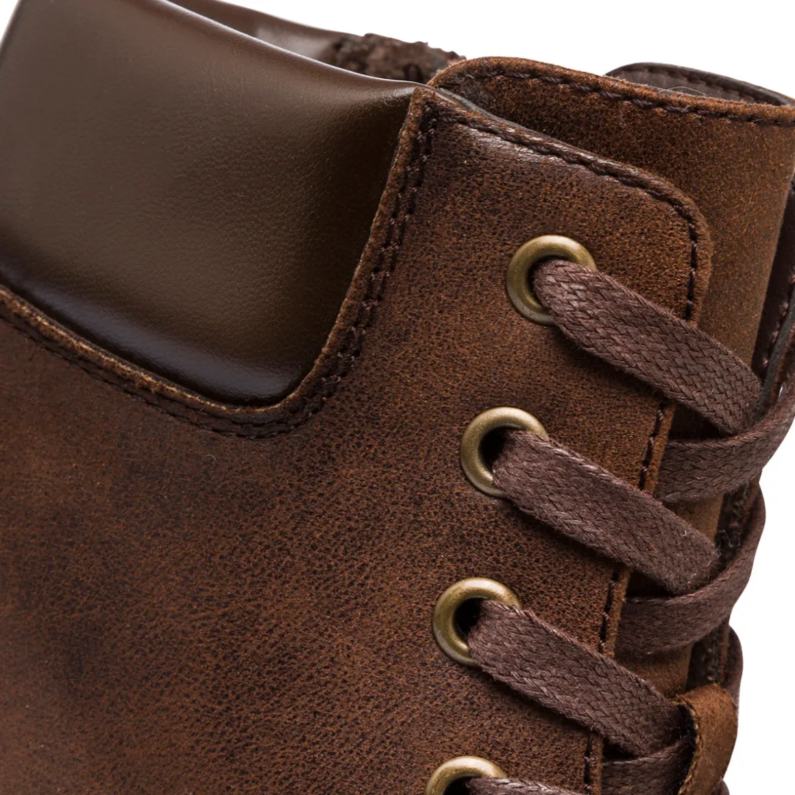 Stivaletti con tacco 8 cm marroni da donna Lora Ferres