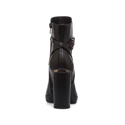 Stivaletti con tacco 10 cm e con dettaglio in metallo da donna Lora Ferres