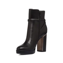 Stivaletti con tacco 10 cm e con dettaglio in metallo da donna Lora Ferres