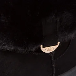 Stivaletti cozy bootd da Ragazza neri Solo Soprani con finta pelliccia
