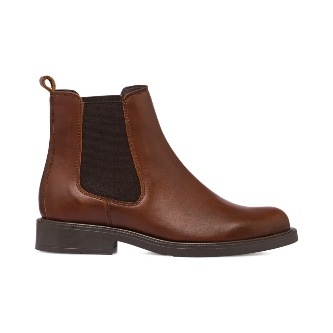 Stivaletti da donna marroni in pelle P Essentials