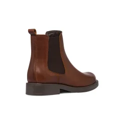 Stivaletti da donna marroni in pelle P Essentials