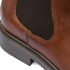 Stivaletti da donna marroni in pelle P Essentials