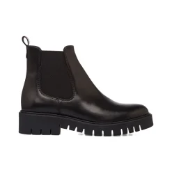 Stivaletti da donna neri in pelle P Essentials
