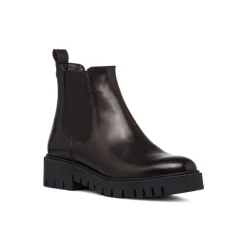 Stivaletti da donna neri in pelle P Essentials