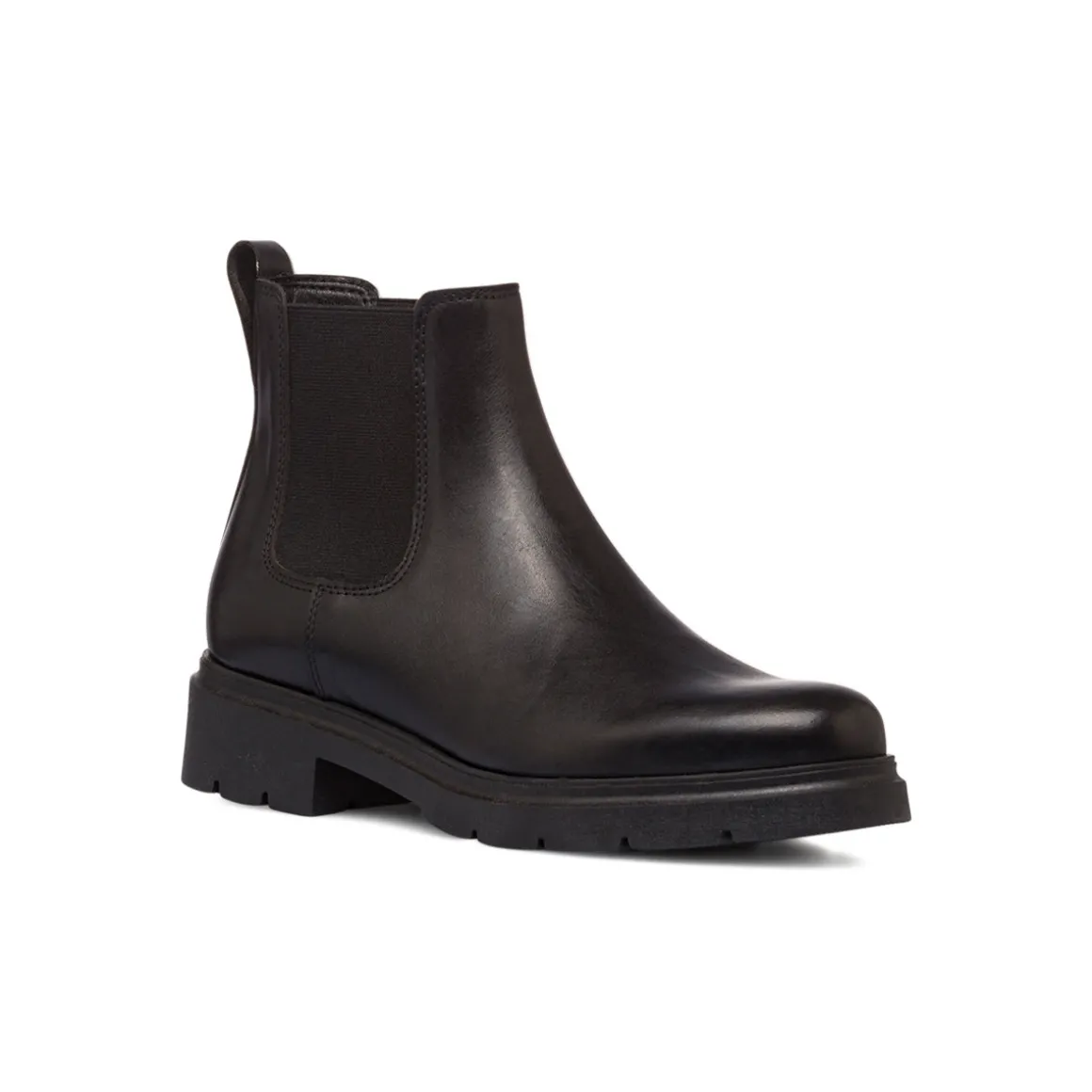 Stivaletti da donna neri in pelle P Essentials