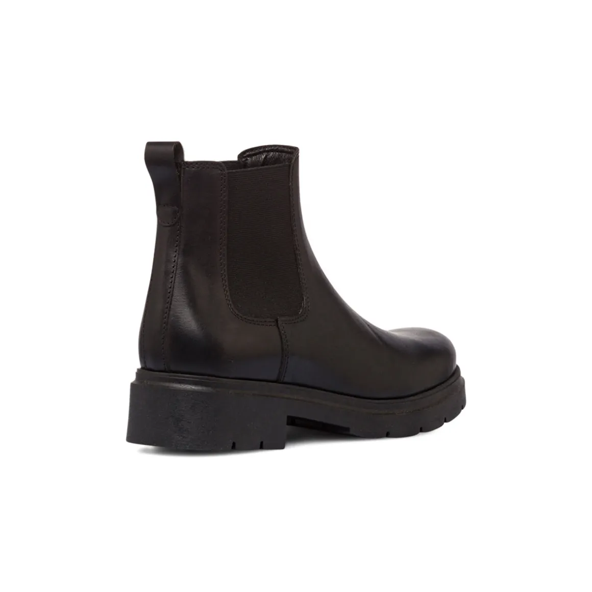 Stivaletti da donna neri in pelle P Essentials