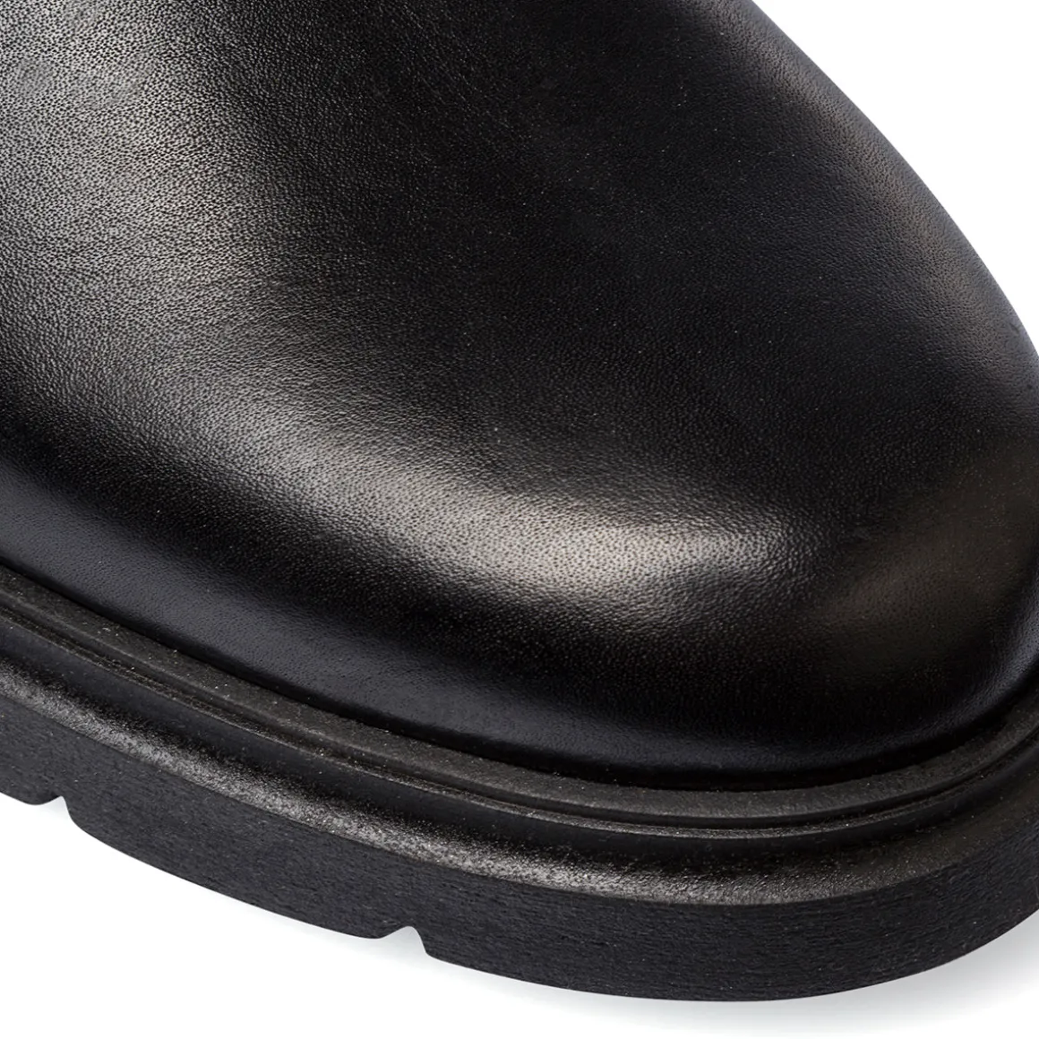 Stivaletti da donna neri in pelle P Essentials