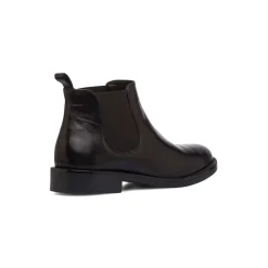 Stivaletti da donna neri P Essentials in pelle