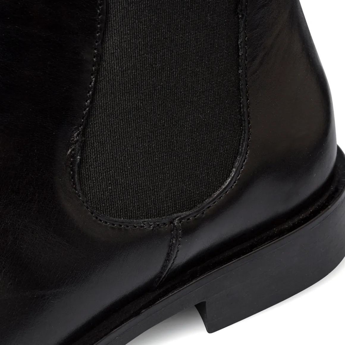 Stivaletti da donna neri P Essentials in pelle