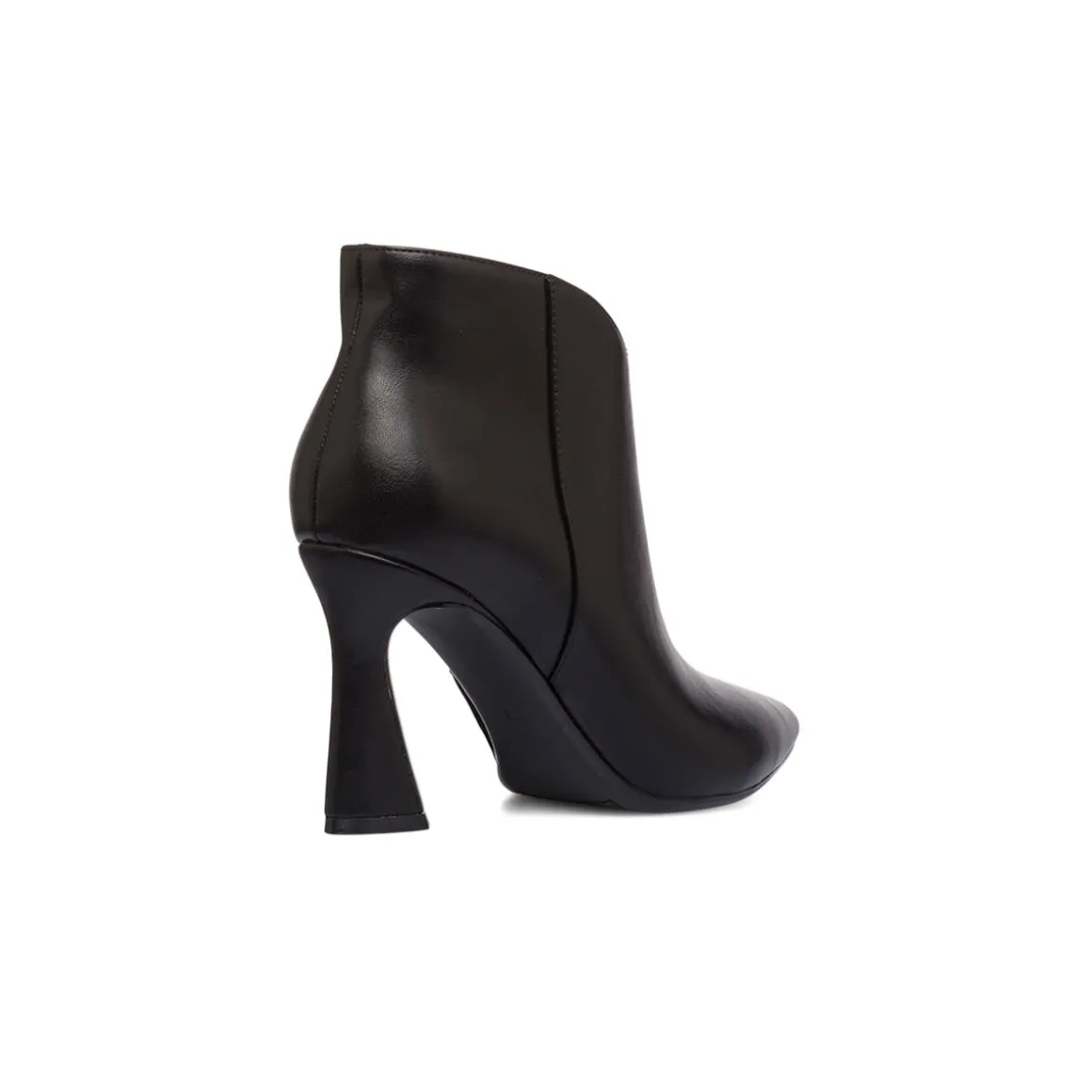 Stivaletti eleganti con tacco campana 9 cm neri da donna Lora Ferres