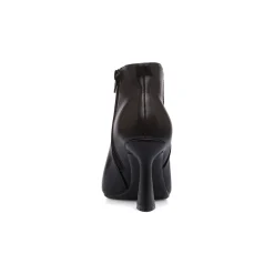 Stivaletti eleganti con tacco campana 9 cm neri da donna Lora Ferres