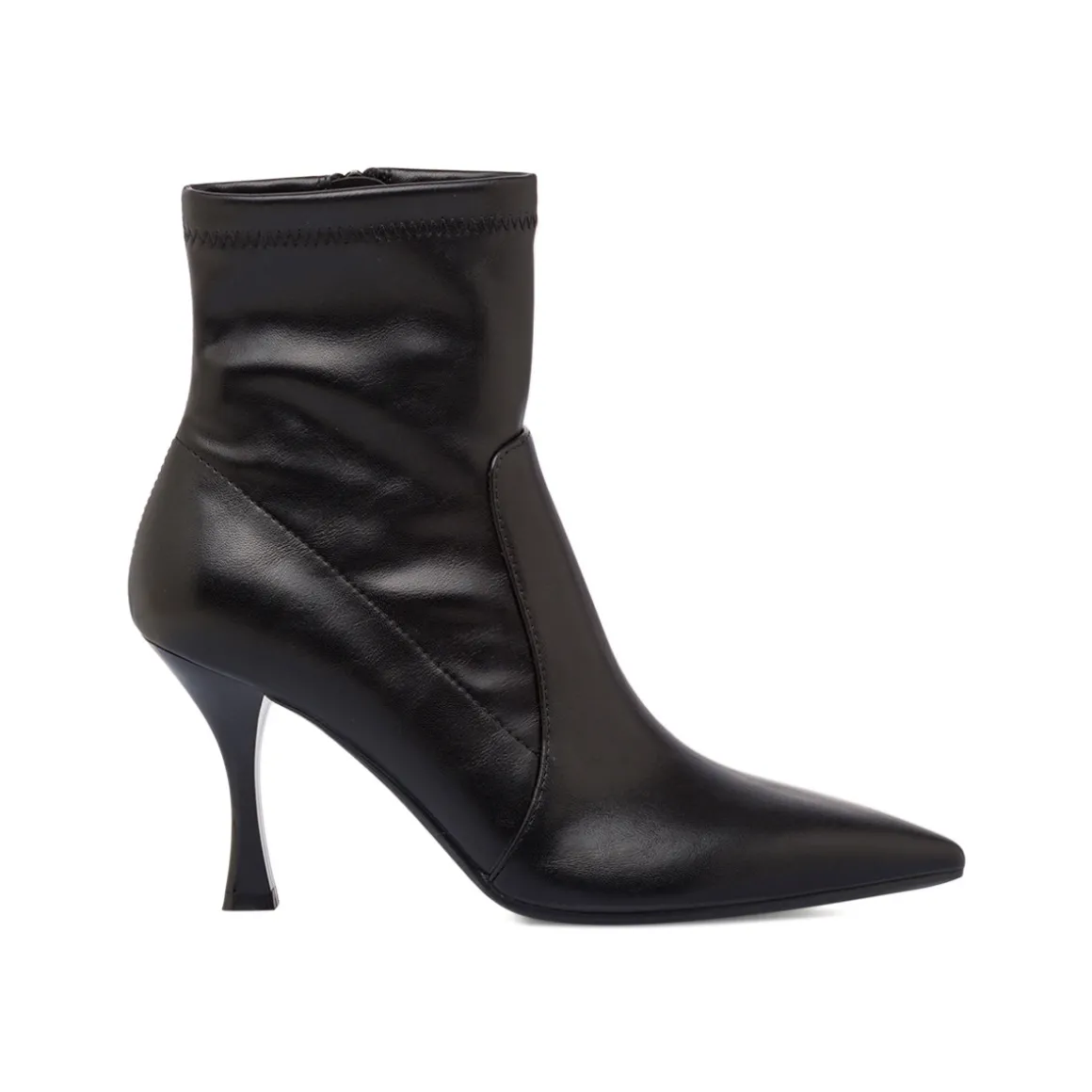 Stivaletti eleganti neri con tacco 8,5 cm da donna Lora Ferres