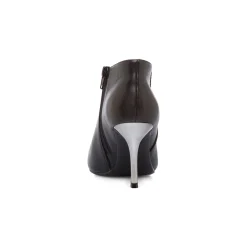 Stivaletti eleganti neri con tacco 8,5 cm da donna e dettaglio metallizzato Lora Ferres