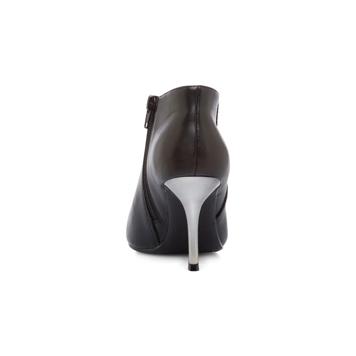 Stivaletti eleganti neri con tacco 8,5 cm da donna e dettaglio metallizzato Lora Ferres