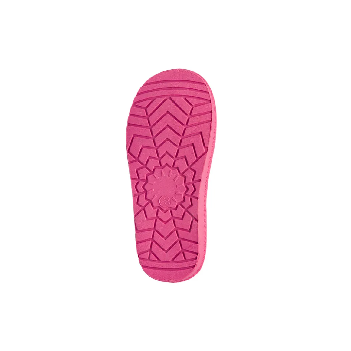 Stivaletti imbottiti da bambina fucsia con logo Barbie