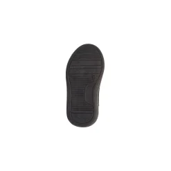 Stivaletti imbottiti neri metal da bambina con finta pelliccia Le Scarpe di Alice