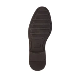 Stivaletti in pelle marroni da uomo con zip sul lato La Cuoieria