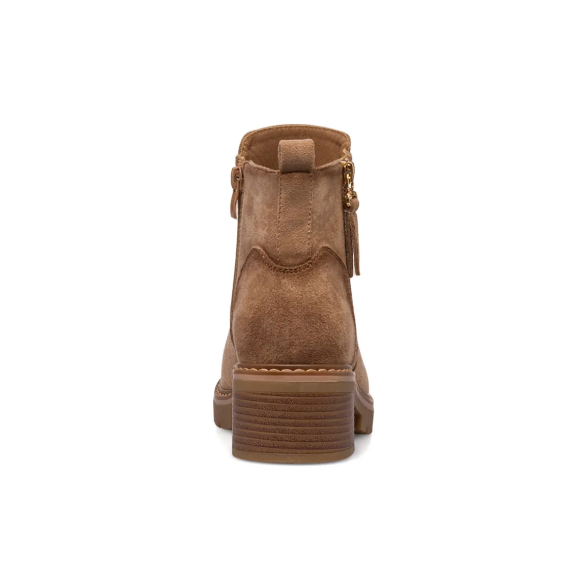 Stivaletti khaki da donna effetto scamosciato Lora Ferres