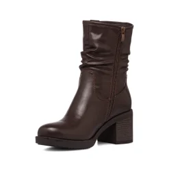 Stivaletti marroni da Donna con tacco 6,5 cm Lora Ferres