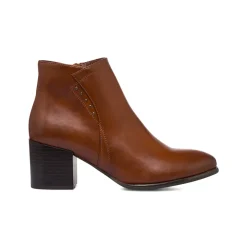 Stivaletti marroni da Donna con tacco 6 cm Lora Ferres