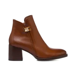 Stivaletti marroni da Donna con tacco 7 cm Lora Ferres