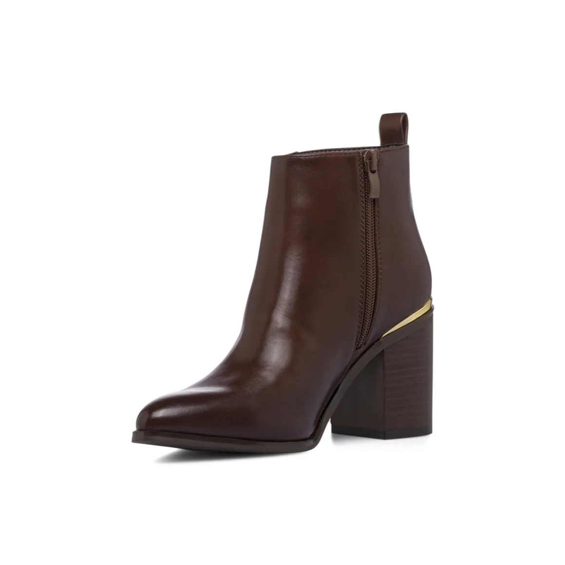 Stivaletti marroni da Donna con tacco 8 cm Swish Jeans