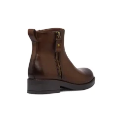 Stivaletti marroni da donna con doppia zip Lora Ferres