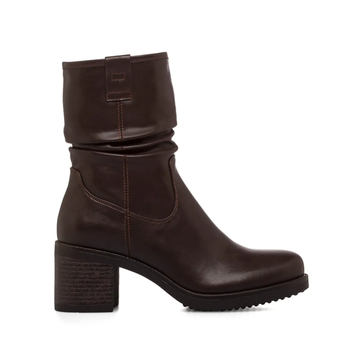 Stivaletti marroni da Donna con tacco 6,5 cm Lora Ferres