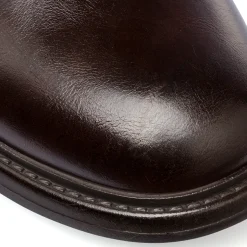 Stivaletti marroni da Uomo con zip Riflessi Urbani