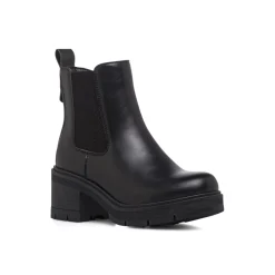 Stivaletti neri da Donna con zip laterale Lora Ferres