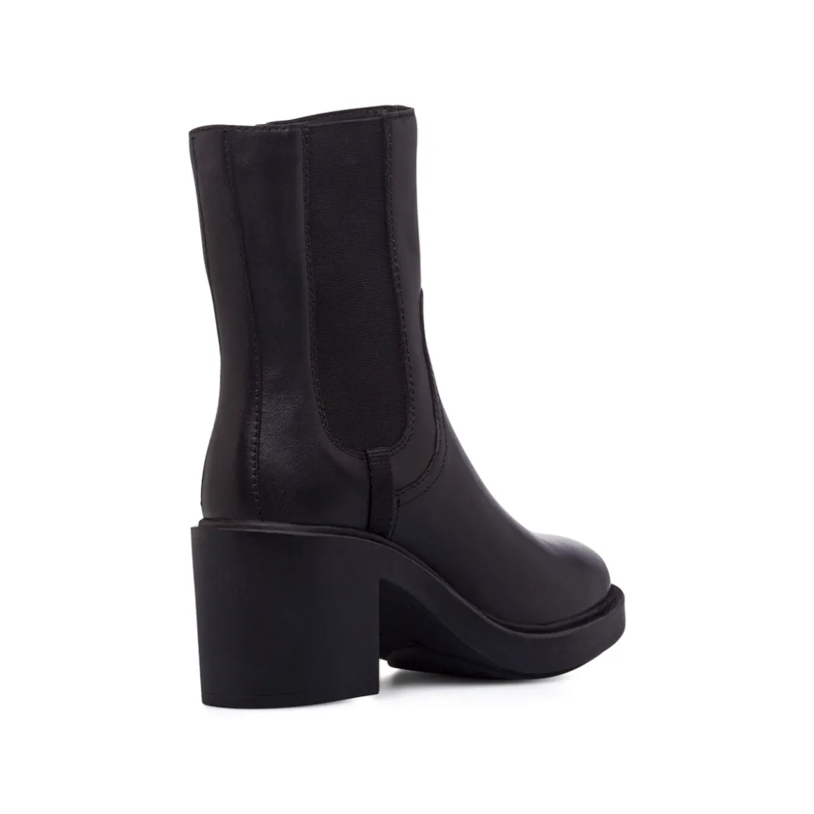 Stivaletti neri da Donna in pelle con tacco 7,5 cm Primopiano