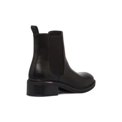 Stivaletti neri da donna con fascia elastica P Soft