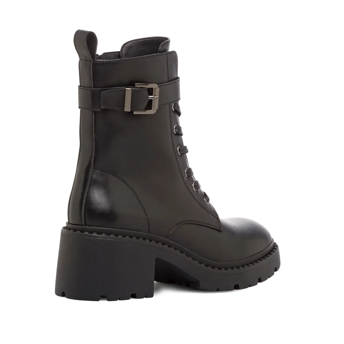 Stivaletti neri da Donna con fibbia Swish Jeans