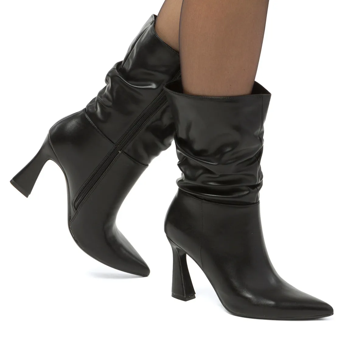 Stivaletti neri da Donna con tacco 9 cm Lora Ferres