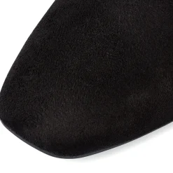 Stivaletti neri da Donna con tacco 6,5 cm effetto scamosciato Swish Jeans