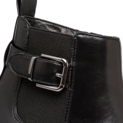 Stivaletti neri da Donna con fibbia Swish Jeans