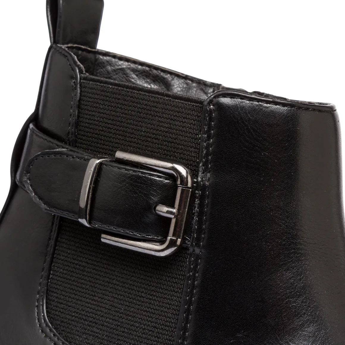 Stivaletti neri da Donna con fibbia Swish Jeans