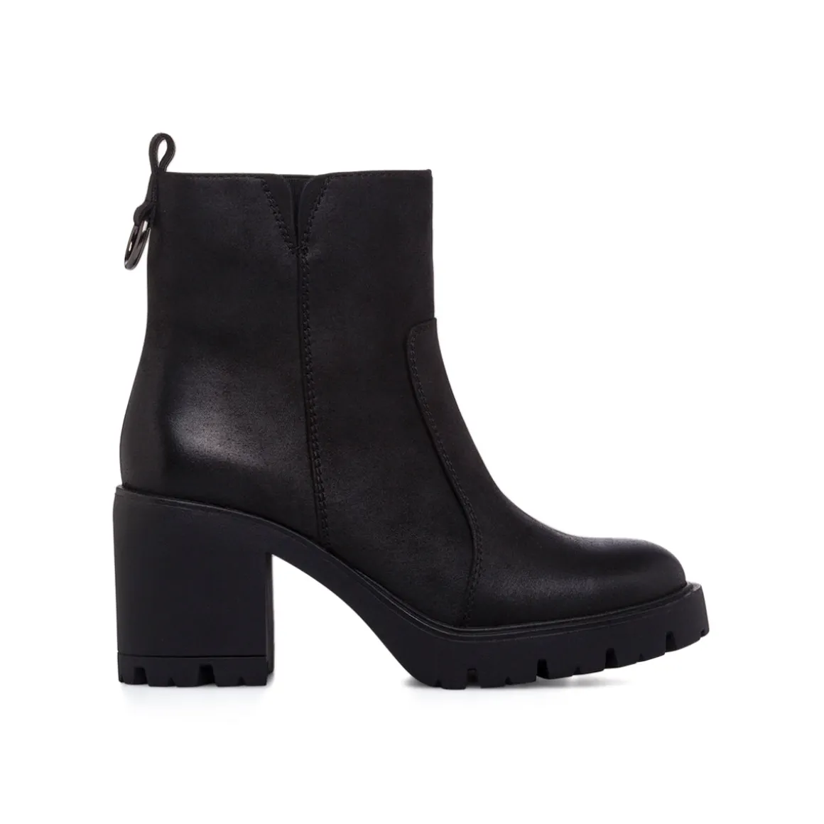 Stivaletti neri da Donna con tacco 8 cm Lora Ferres