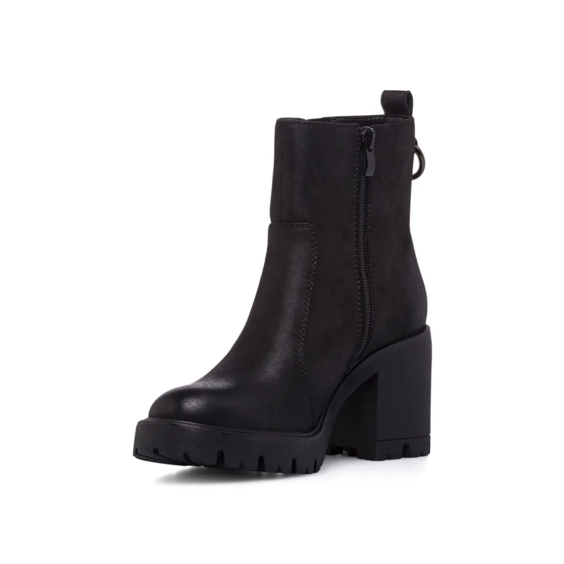 Stivaletti neri da Donna con tacco 8 cm Lora Ferres